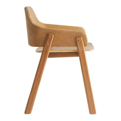 Clutch Leather Dining Chair
