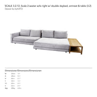 Scale Pre-configured Sofa - Setup 2
