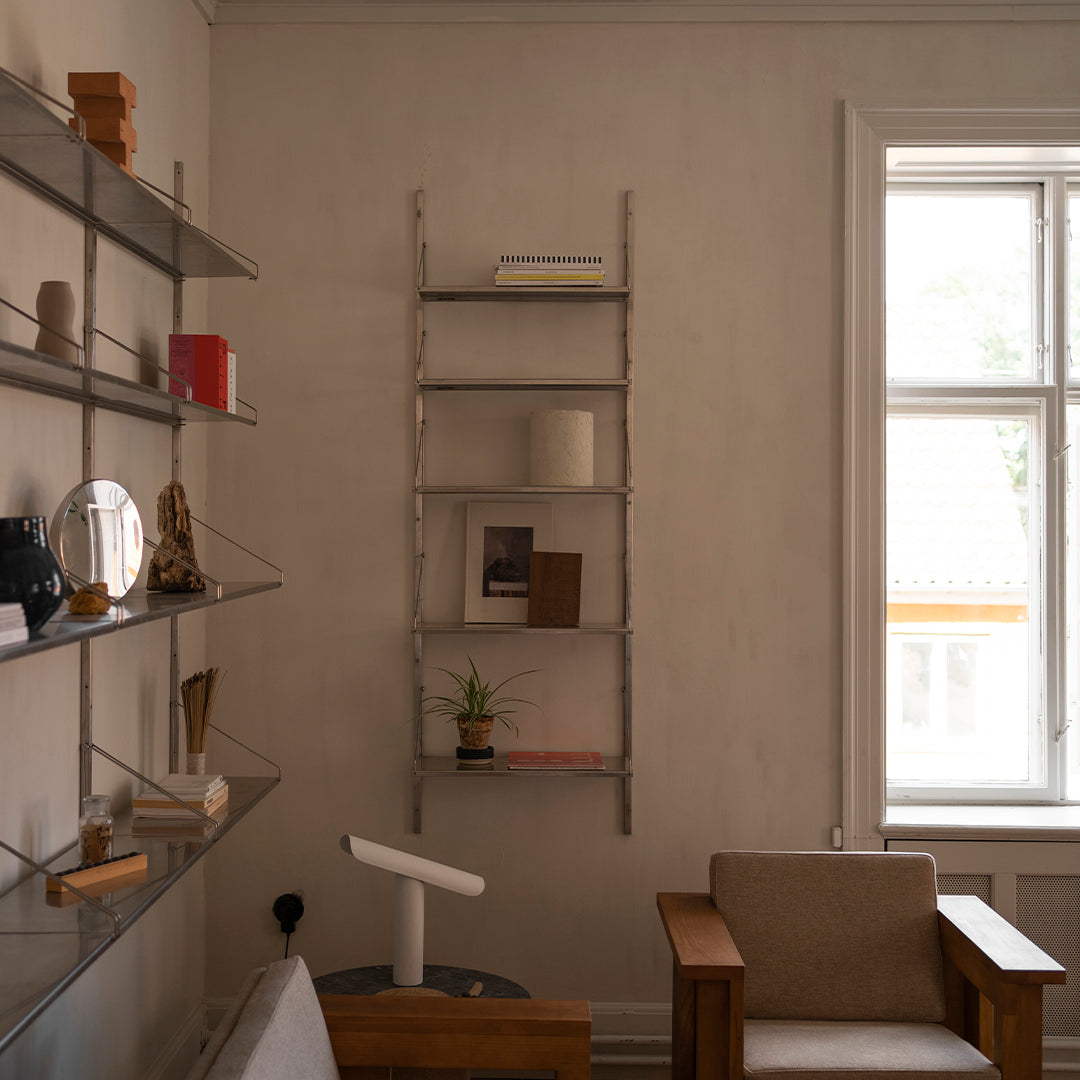 Shelf Library Pre-configured Wall Unit - Single Section
