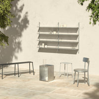 Shelf Library Pre-configured Wall Unit - Double  Section
