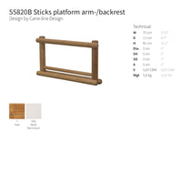 Sticks Platform Pre-configured Sofa - Setup 1