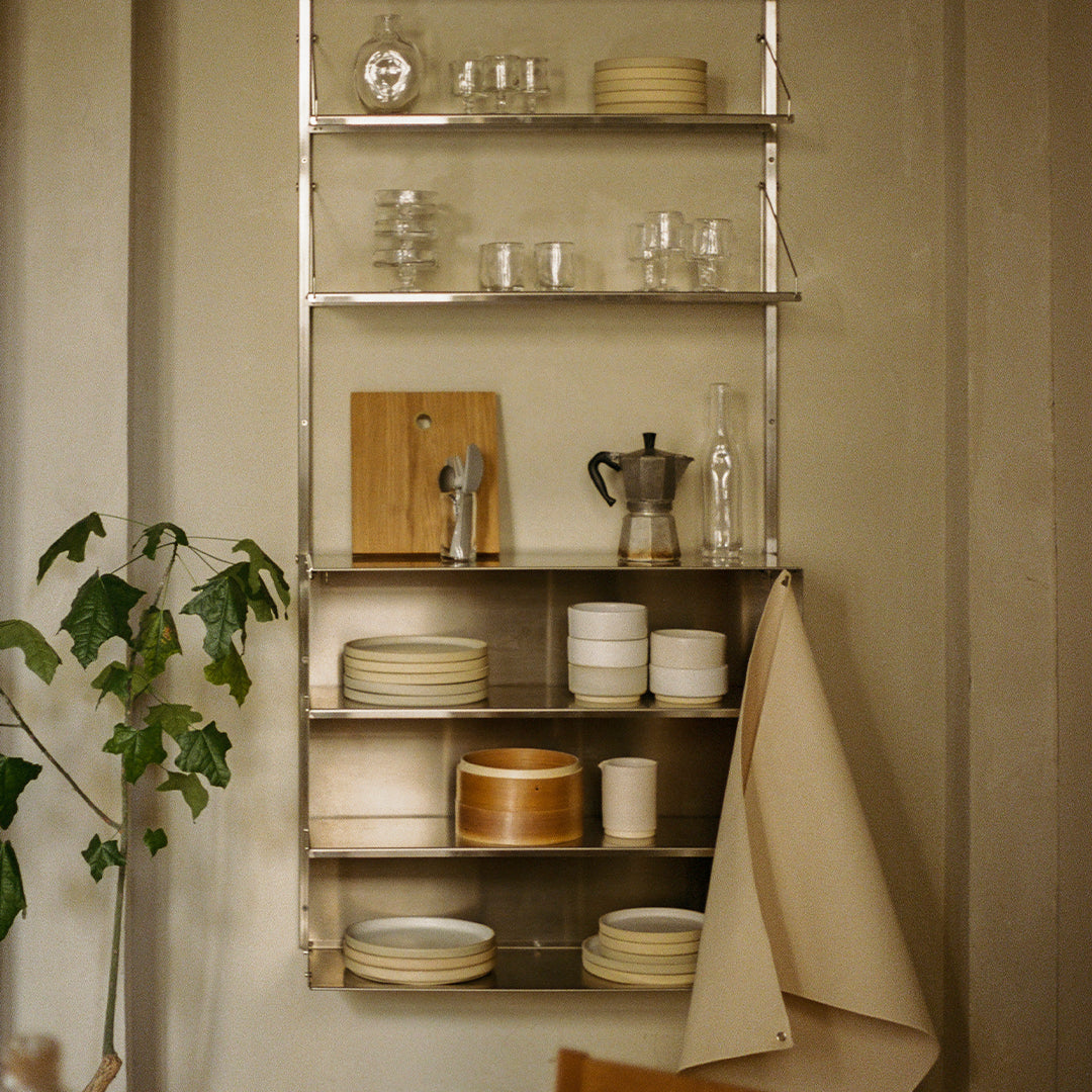 Shelf Library Pre-configured Wall Unit - Canvas Cabinet Section