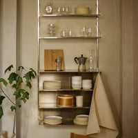 Shelf Library Pre-configured Wall Unit - Canvas Cabinet Section