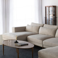 Atelier Chaise Lounge Module - Left Facing - 4-Leg