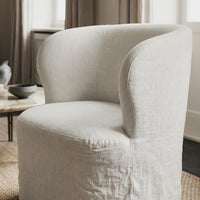 Stay Slipcover Lounge Chair - Fully Upholstered