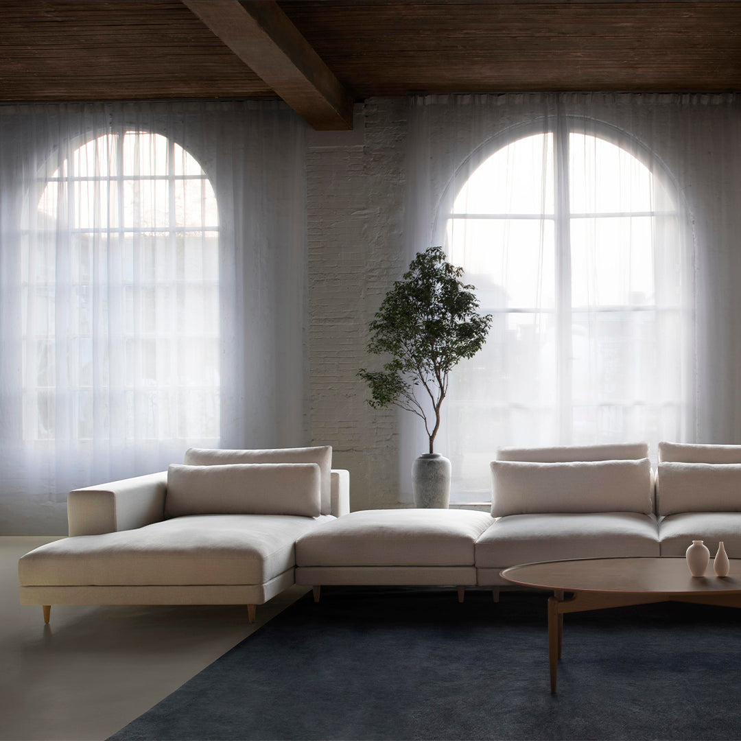 Atelier Chaise Lounge Module - Left Facing - 4-Leg