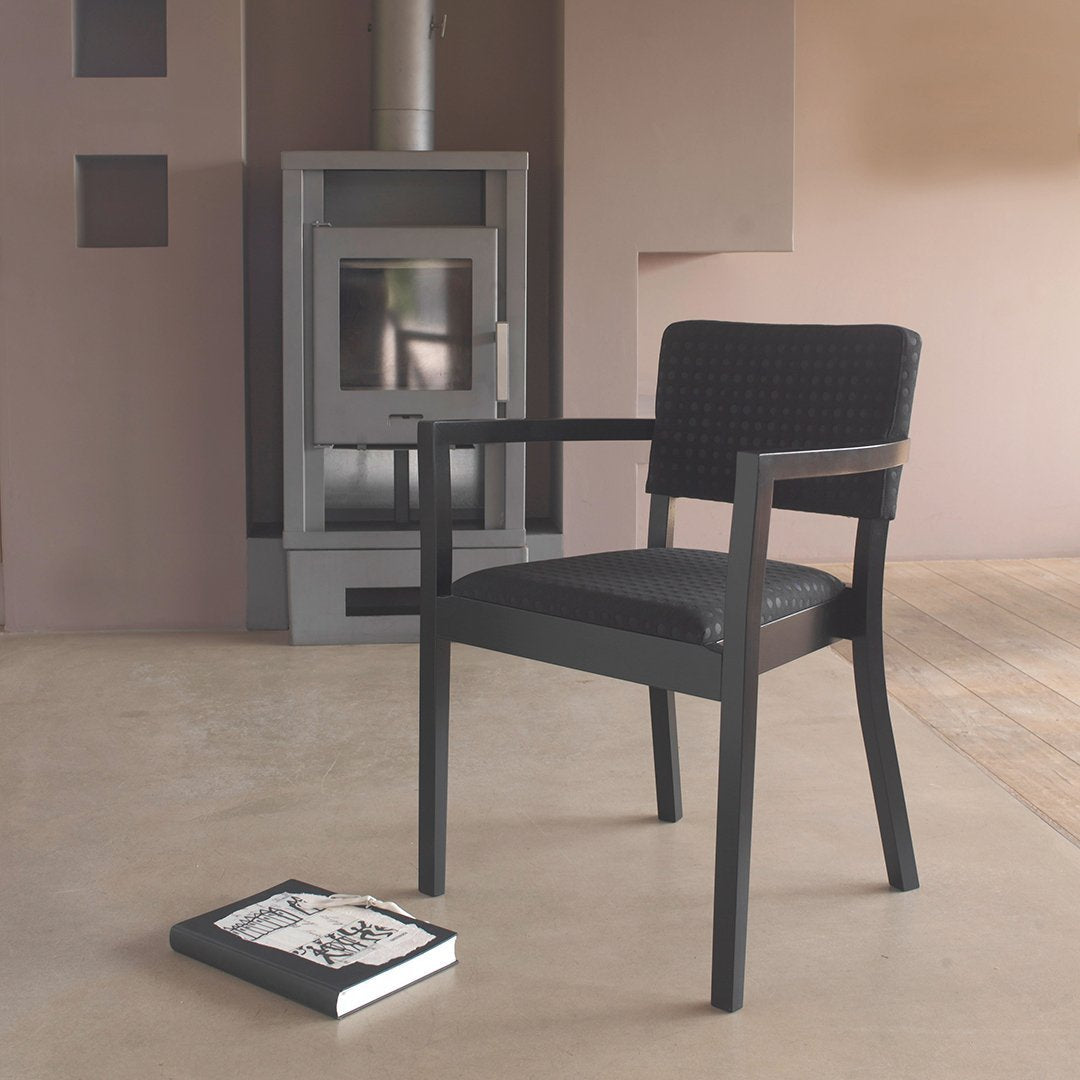 Treviso Armchair - Upholstered - Beech Frame