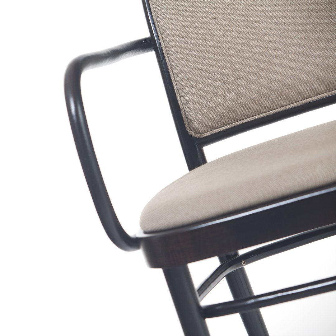 Armchair 811 - Seat & Back Upholstered - Beech Frame