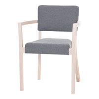 Treviso Armchair - Upholstered - Beech Frame