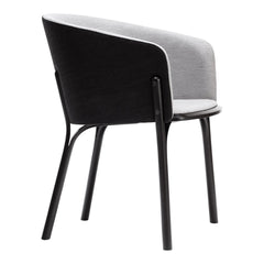 Split Armchair - Upholstered - Beech Pigment Frame