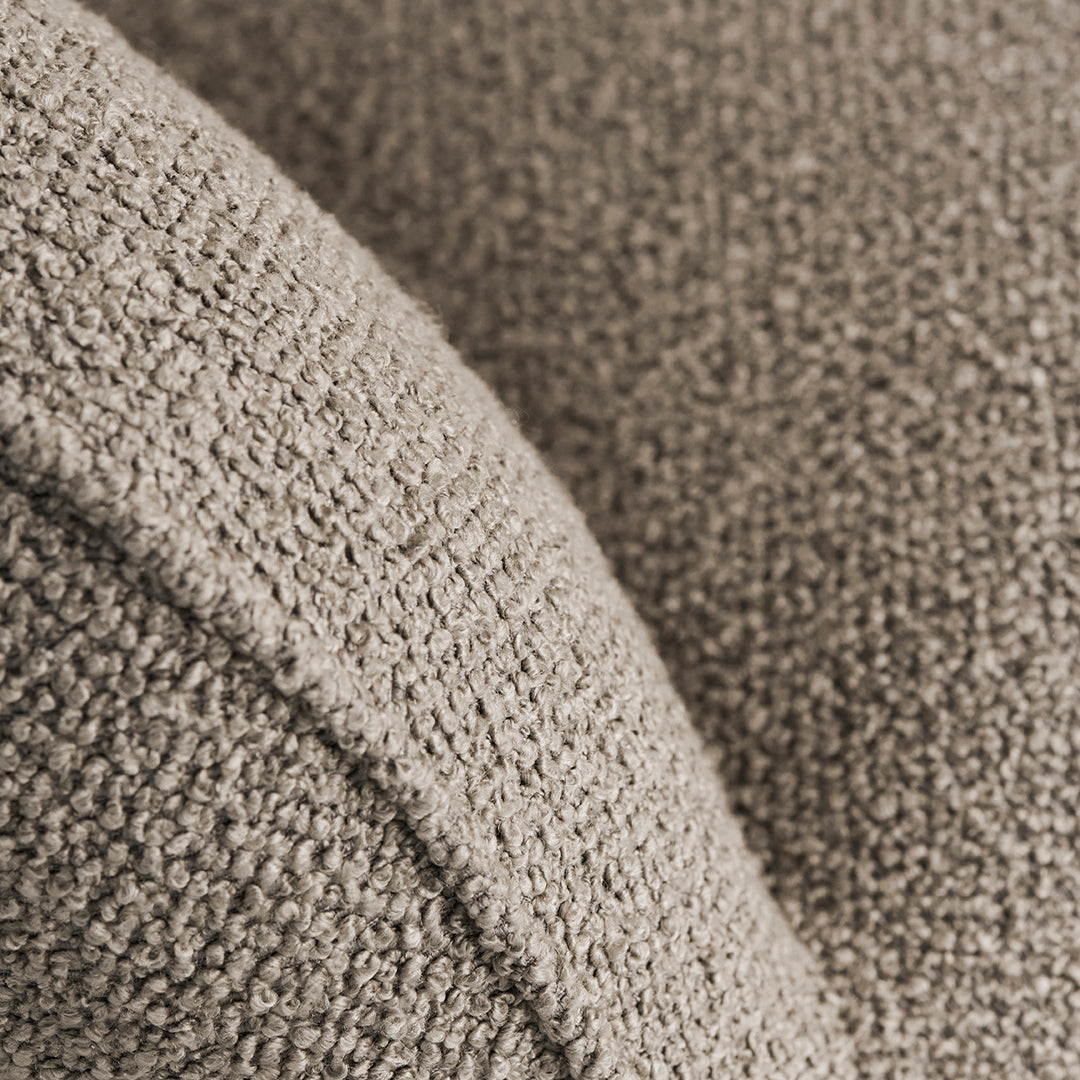 Ripon Footstool - 4-Star Base - Grey Lacquered Steel