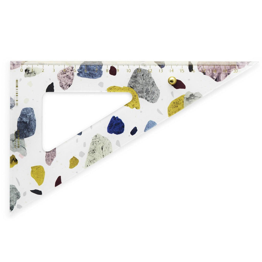 Stone Nature Ruler Overstock: Ruler - Space Stone Light / Triangle – Design Public
