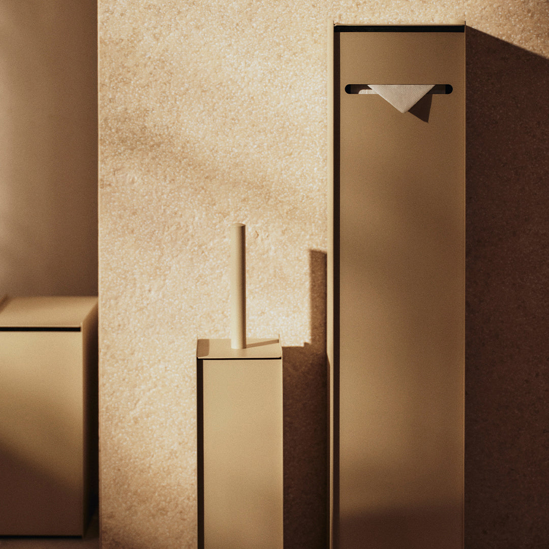 Neutral beige tones with sleek, modern design and subtle texture, perfect for contemporary interiors.