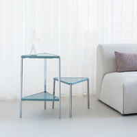 Tambour Low Table - Triangular