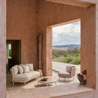 Amba Woven Outdoor Corner Chair