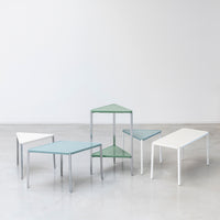 Tambour Low Table - Triangular
