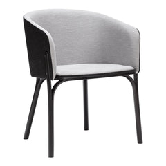 Split Armchair - Upholstered - Ash Frame