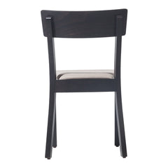 Bergamo Chair - Seat Upholstered - Beech Pigment Frame