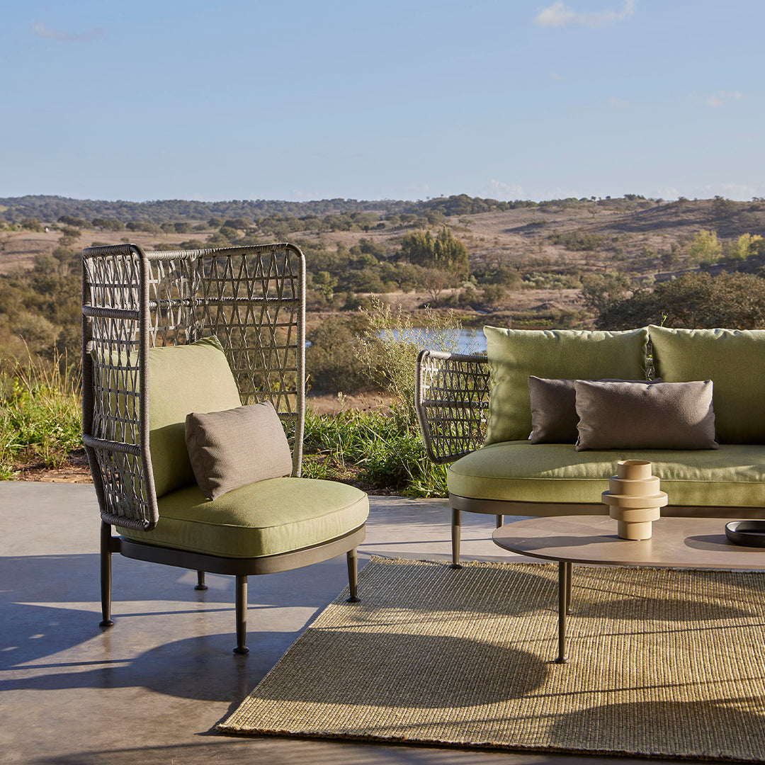 Curio Outdoor High Back Lounge Chair