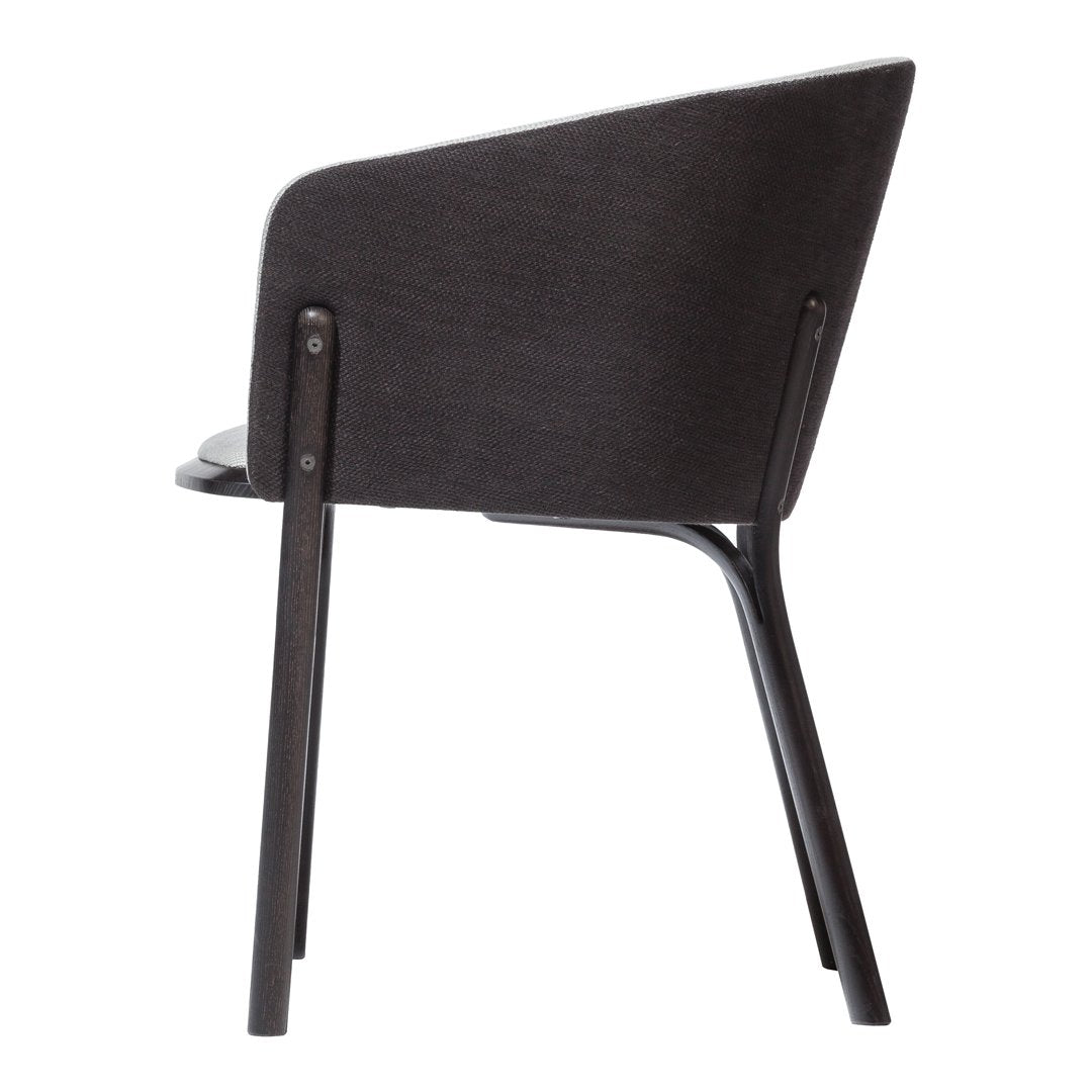 Split Armchair - Upholstered - Ash Frame