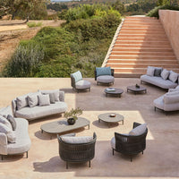 Amba Woven Outdoor Lounge Chair