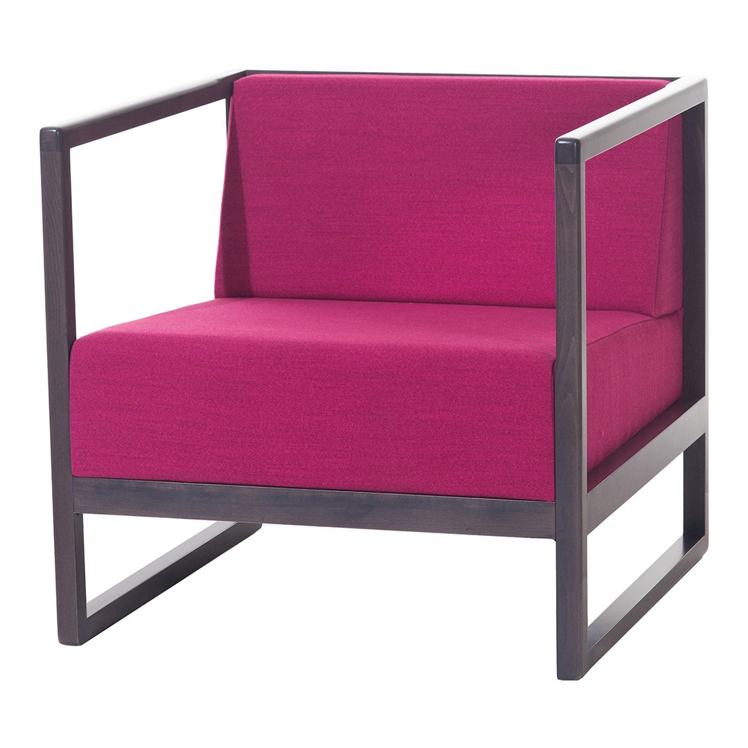 Casablanca Lounge Armchair 681 - Oak Pigment Frame