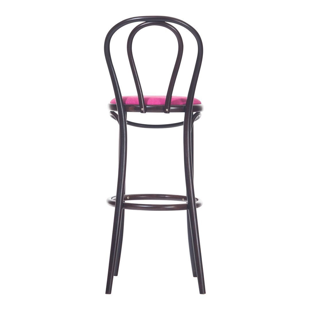 Barstool 18 - Seat Upholstered - Beech Pigment Frame