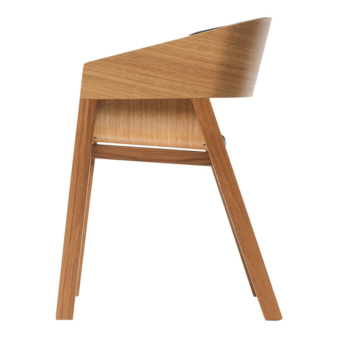 Merano Armchair - Upholstered - Oak Frame