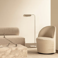 Tearoom Club Chair - Swivel w/ Return & Loose Cover