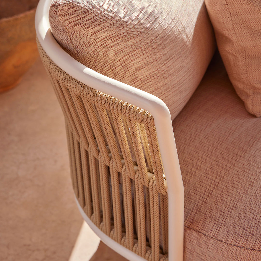 Amba Woven Outdoor Corner Chair