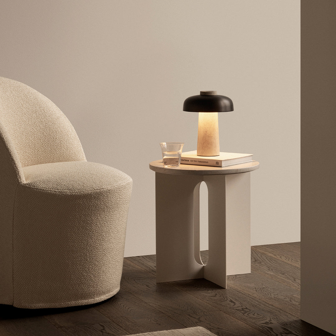 Tearoom Club Chair - Swivel w/ Return & Loose Cover