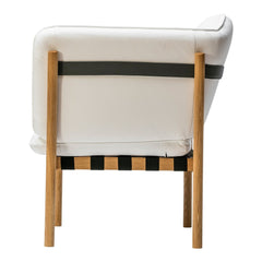 Dowel Lounge Armchair - Beech Frame