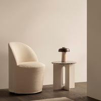 Tearoom Club Chair - Swivel w/ Return & Loose Cover