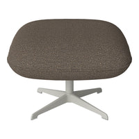 Ripon Footstool - 4-Star Base - Grey Lacquered Steel