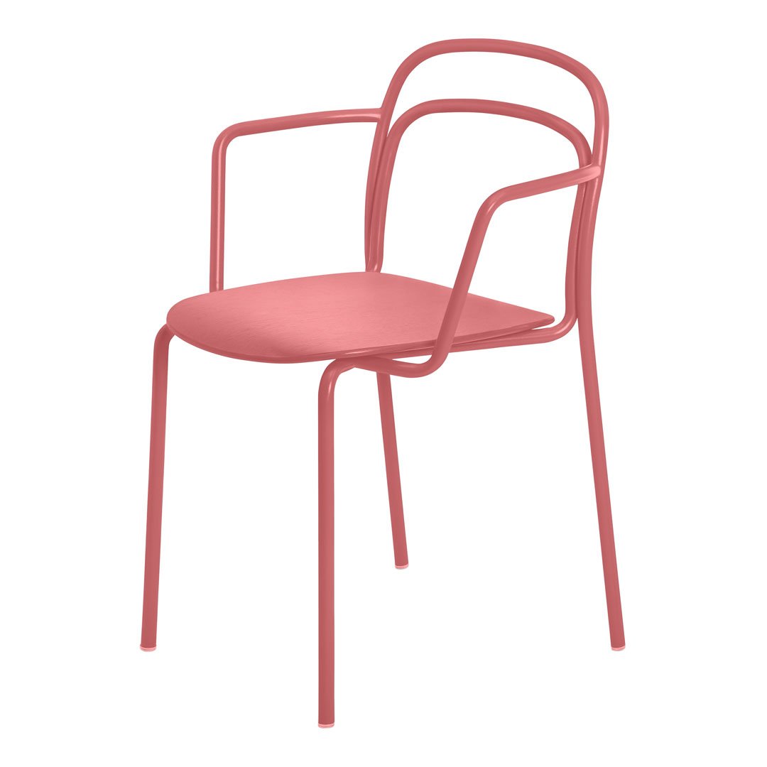 Catty Cafe Chair w/ Arms - Stackable