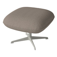 Ripon Footstool - 4-Star Base - Grey Lacquered Steel
