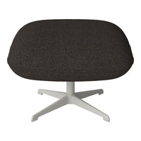 Ripon Footstool - 4-Star Base - Grey Lacquered Steel