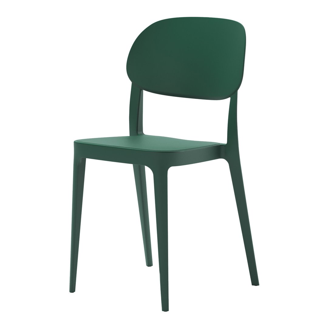 Amy Outdoor Side Chair - Stackable