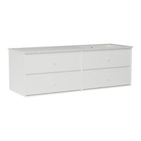 SU2404 Bathroom Vanity w/ Basin - 55.4" W