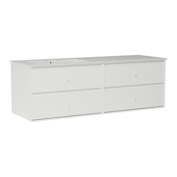SU2402 Bathroom Vanity w/ Basin - 55.4" W