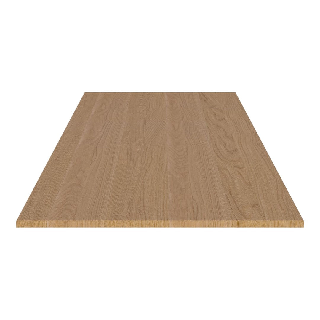 Light oak wood tabletop featuring natural grain patterns, perfect for modern decor.