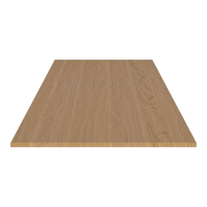 Light oak wood tabletop featuring natural grain patterns, perfect for modern decor.