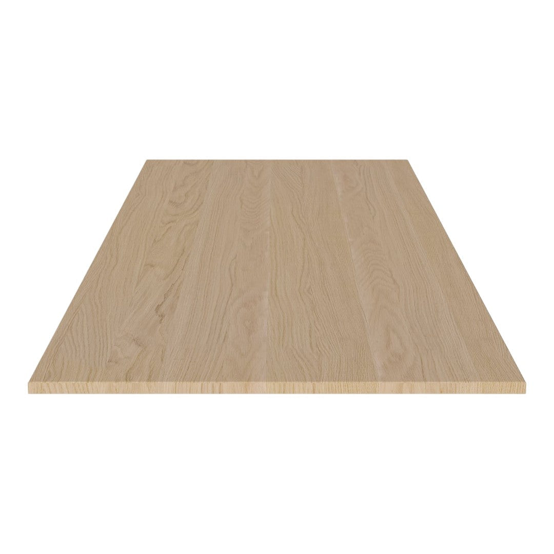Light oak wood tabletop with a smooth, natural grain pattern and a warm, beige tone. Ideal for modern furniture designs.