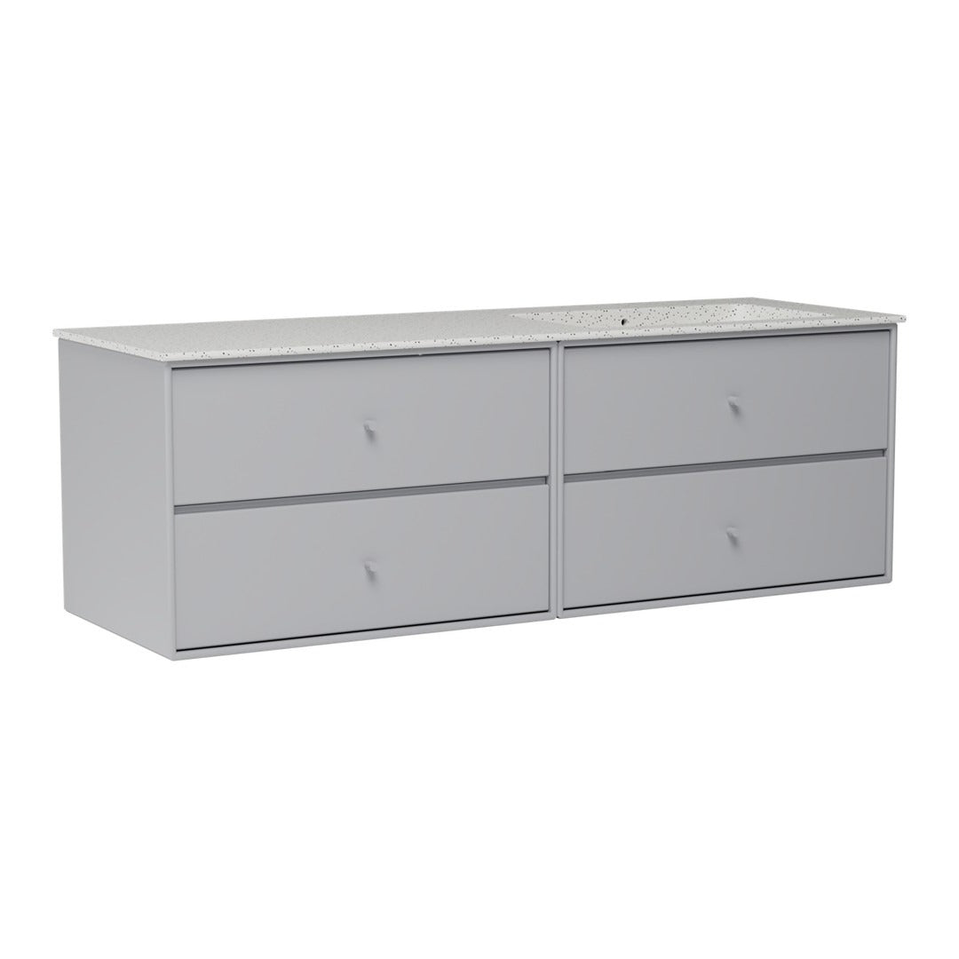SU2404 Bathroom Vanity w/ Basin - 55.4" W