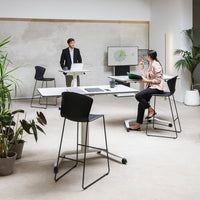 Whass Bar Stool - Sled Base