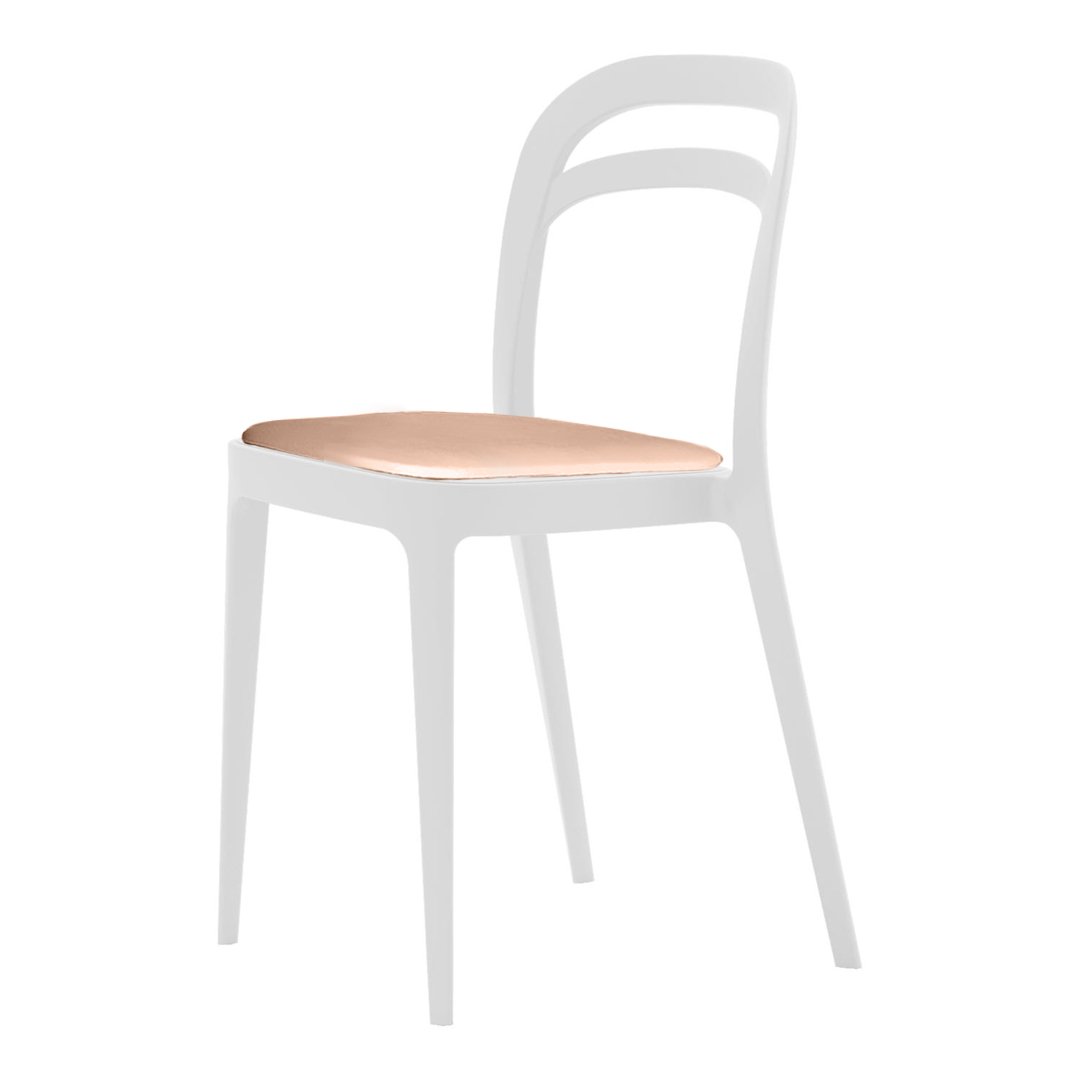 Julie Side Chair - Seat Upholstered - Stackable