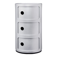 Componibili Round 3 Door Storage Tower