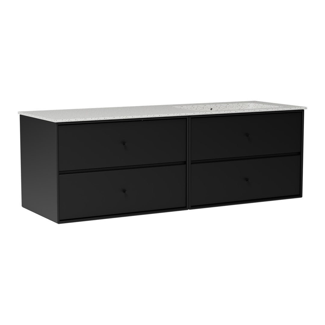 SU2404 Bathroom Vanity w/ Basin - 55.4" W