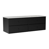 SU2404 Bathroom Vanity w/ Basin - 55.4" W