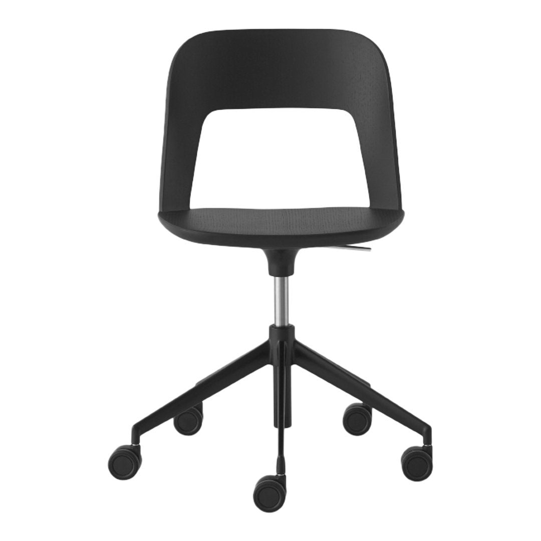 Arco Office Chair - 5-Star Base, Unupholstered, Adjustable